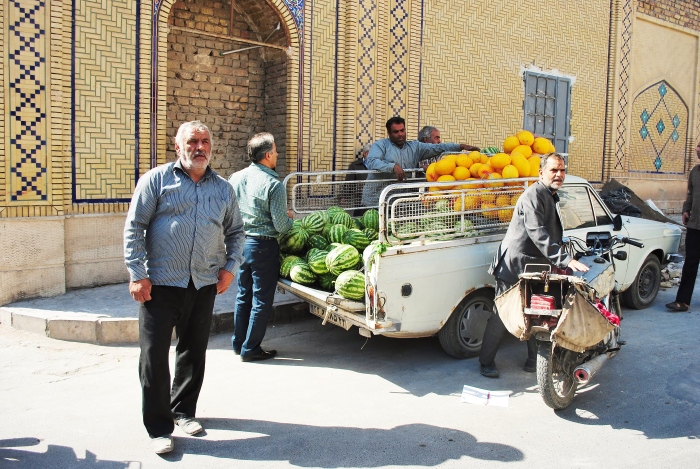 Iran - scenka z ulicy.