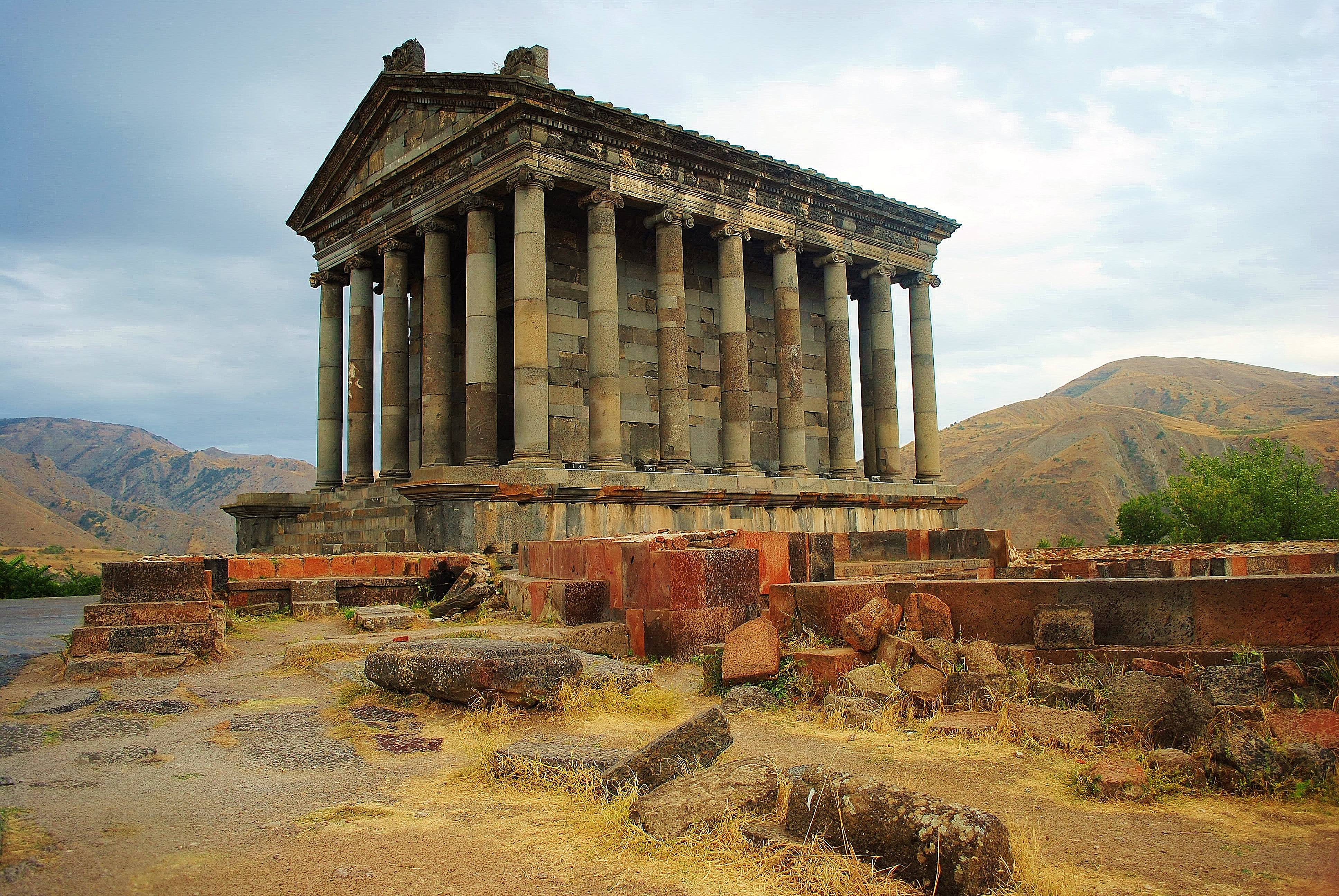 Armenia - Garni temple.