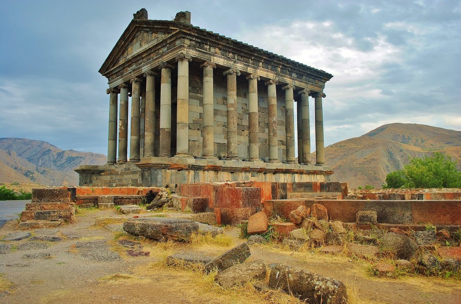 Garni pagan temple. Armenia.